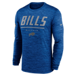 Bills 2026 Nike Men's Team Issue Velocity Long Sleeve T-Shirt Pro Football Hall of Fame