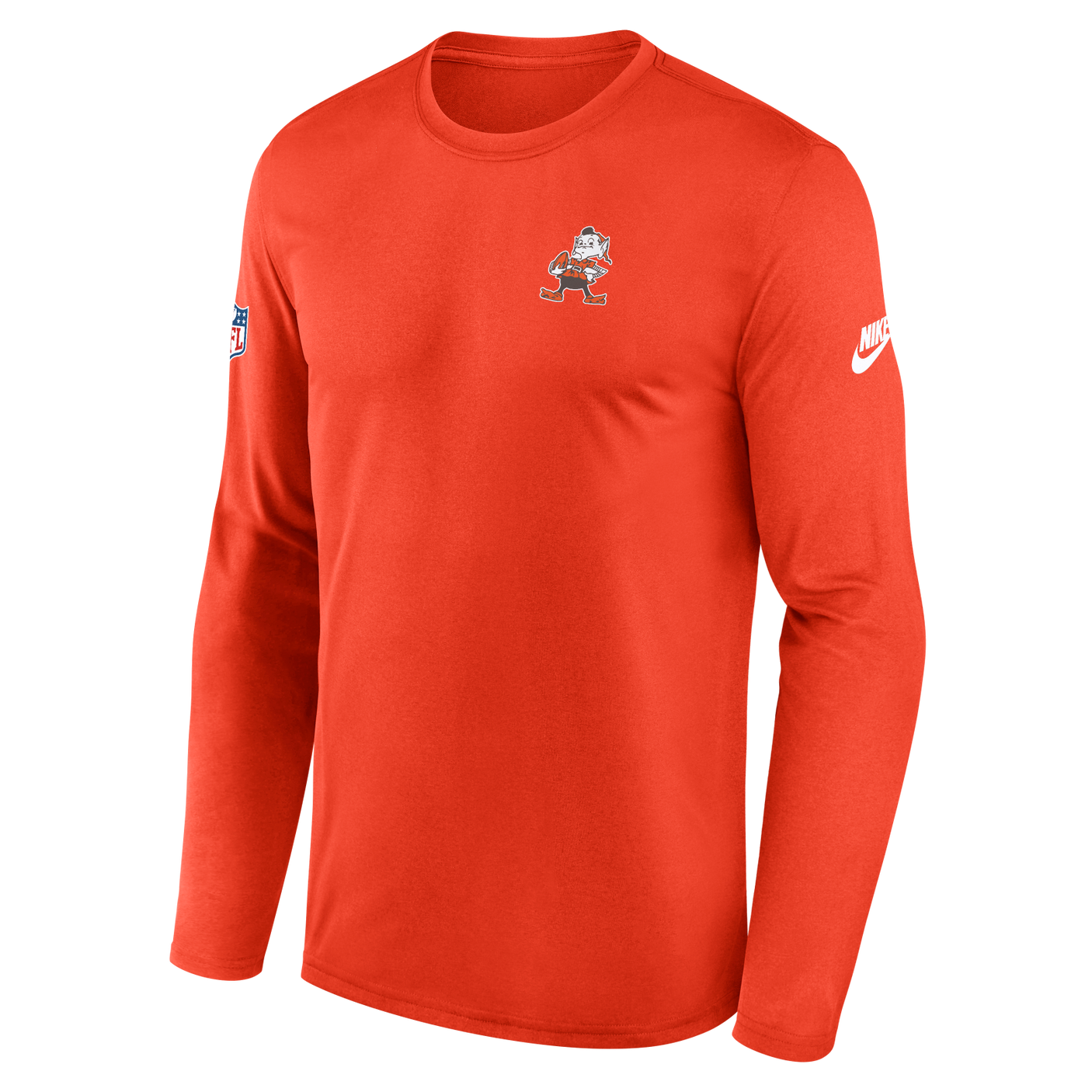 Browns 2025 Nike Men's Long Sleeve Legend Alternate T-Shirt