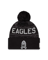 Eagles 2026 New Era Men's Salute to Service Knit Pro Football Hall of Fame