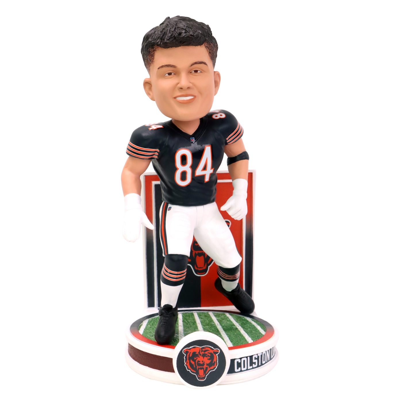 Bears Colston Loveland 8 Inch Banner Series Bobblehead