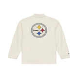 Steelers 2026 Mitchell & Ness Men's NFL Retro Roots Coaches Jacket (10355343786260)