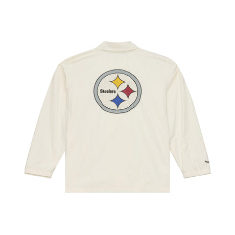 Steelers 2026 Mitchell & Ness Men's NFL Retro Roots Coaches Jacket