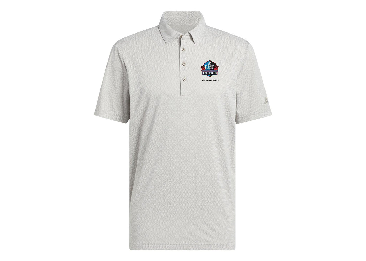 Hall of Fame Adidas White Ultimate365 Hounds Jacquard Polo