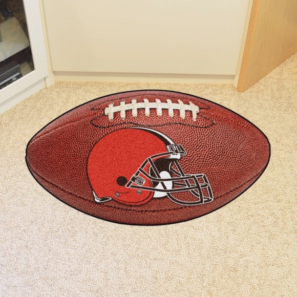 Browns Team Football Mat