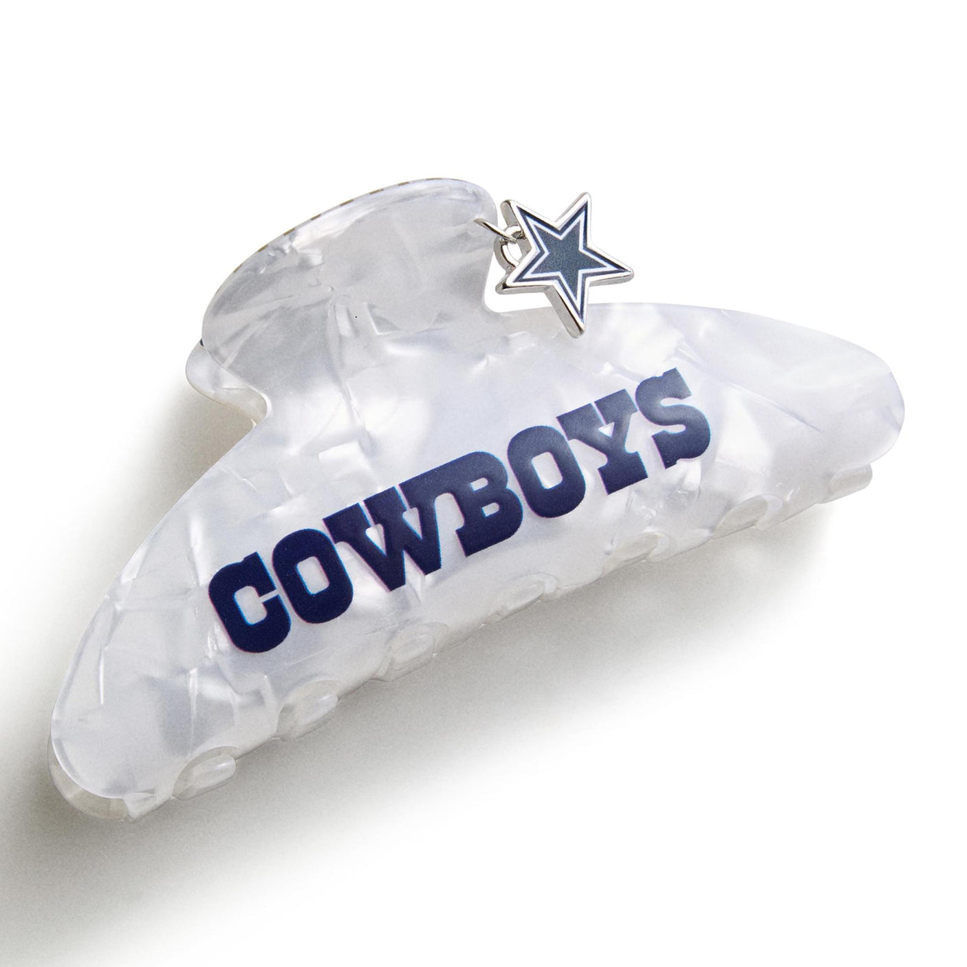 Cowboys Charm Hair Claw Clip