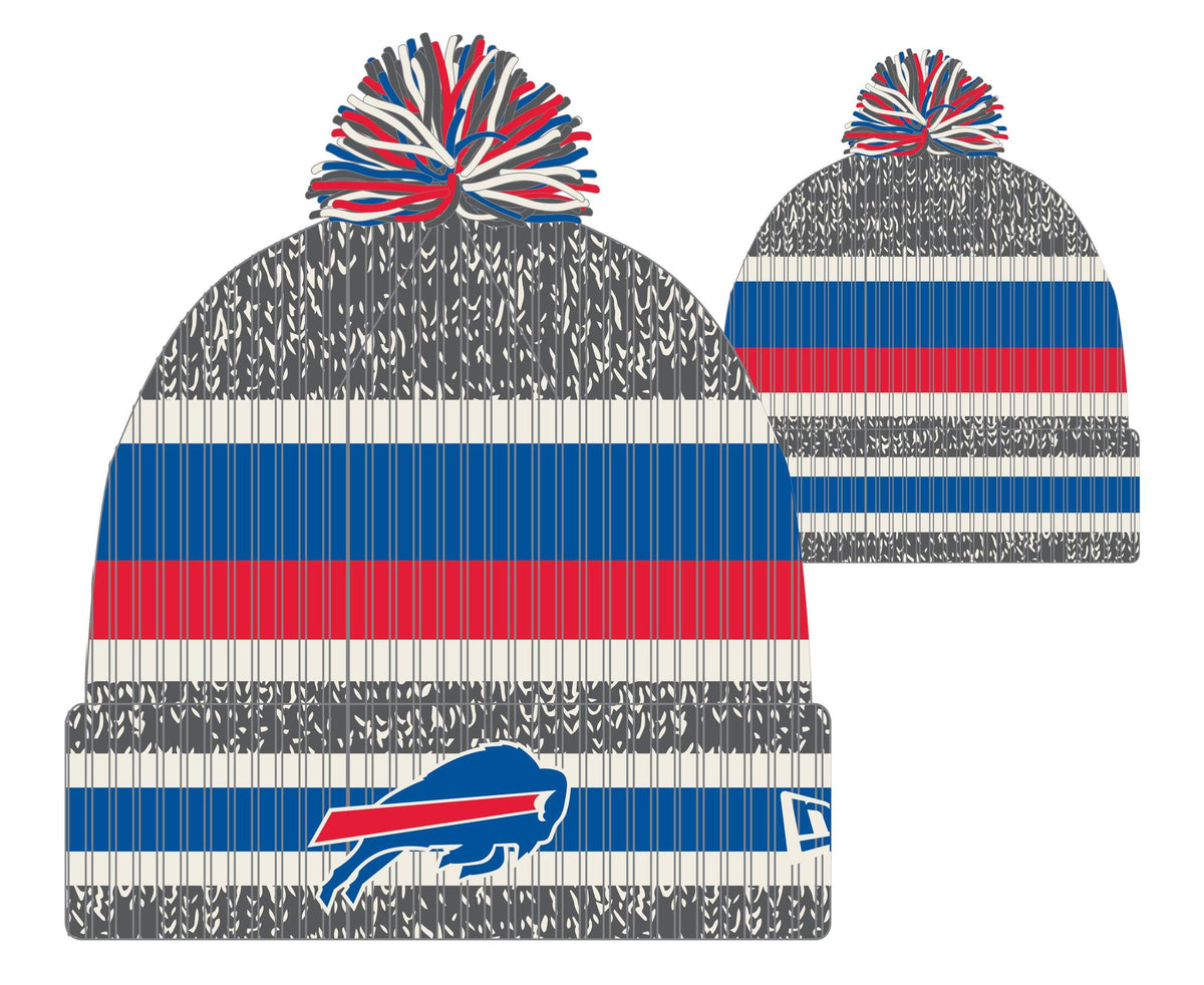Bills 2026 New Era Men's Stripe Knit Pro Football Hall of Fame