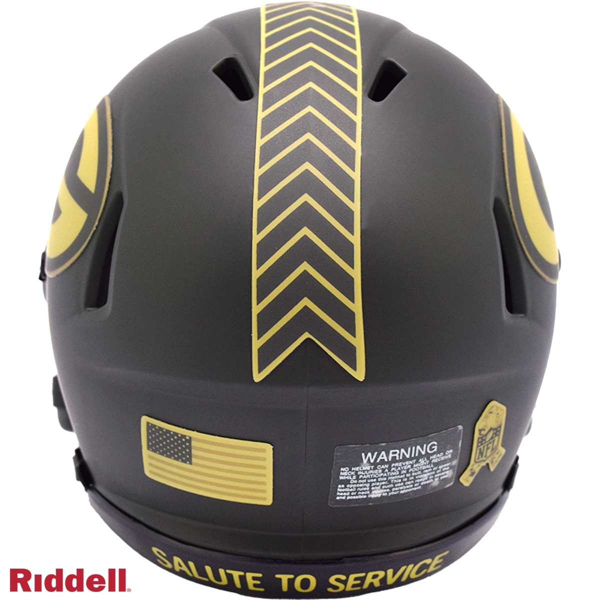 Packers 2025 Salute to Service Mini Helmet