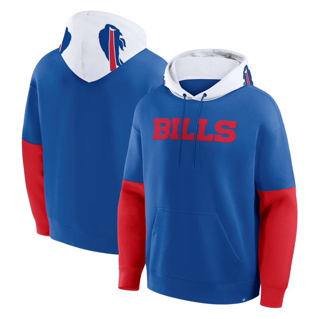 Bills 2025 Men's Fanatics Helmet Fleece Sweatshirt