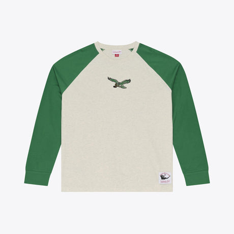 Eagles 2026 Mitchell & Ness Retro Roots Premium Long Sleeve T-Shirt Pro Football Hall of Fame