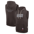 Browns 2026 Nike Men's Dri-Fit Sleeveless Fleece Hoodie