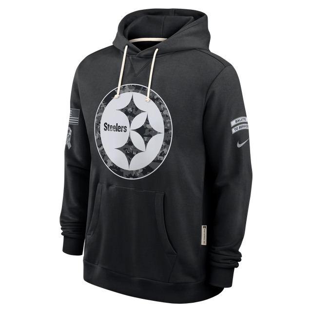 Steelers 2026 Nike Men's Salute to Service Hoodie Pro Football Hall of Fame