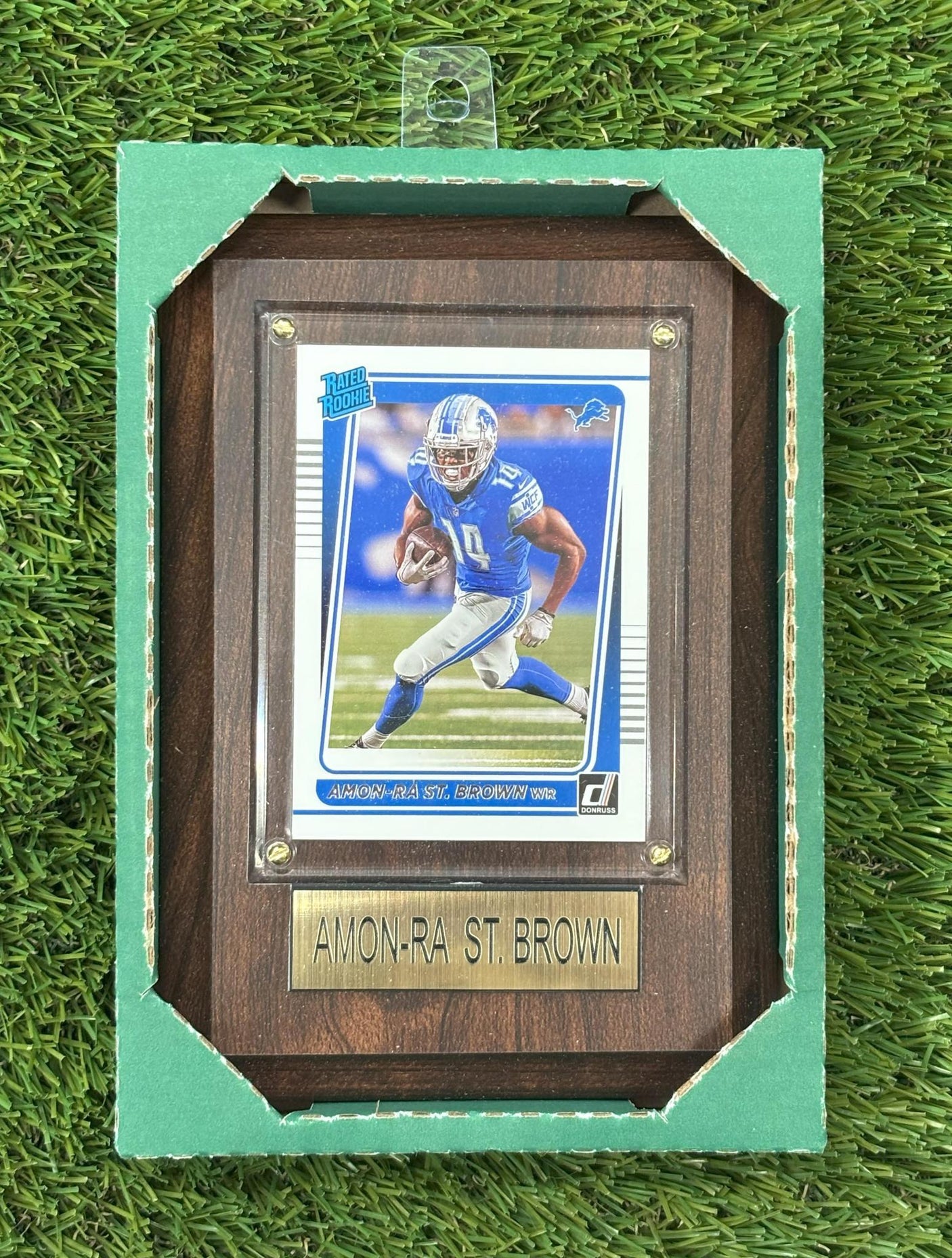 Amon-Ra St. Brown 4x6 Plaque