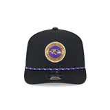 Ravens Men's New Era 2024 9SEVENTY Stretch Snap Sideline Hat