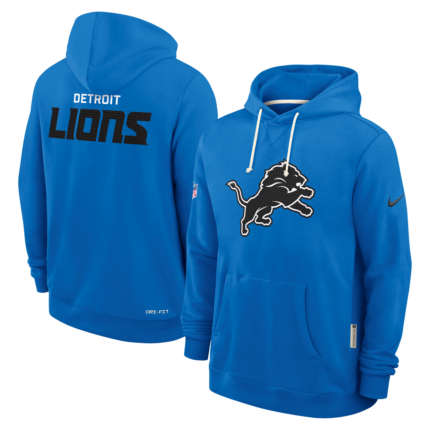Lions 2025 Nike Men's Sideline DRI-Fit Hoodie
