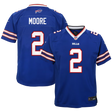 Bills DJ Moore Youth Nike Game Jersey Pro Football Hall of Fame