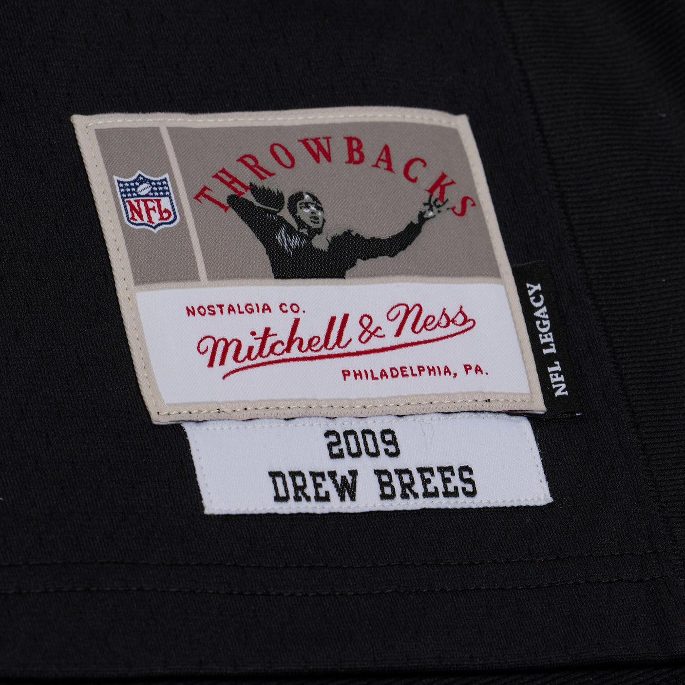 Saints Drew Brees Mitchell & Ness Men's Legacy Jersey 2009