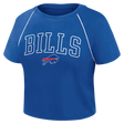 Bills 2026 Fanatics Women's Cropped Short Sleeve Fashion Top
