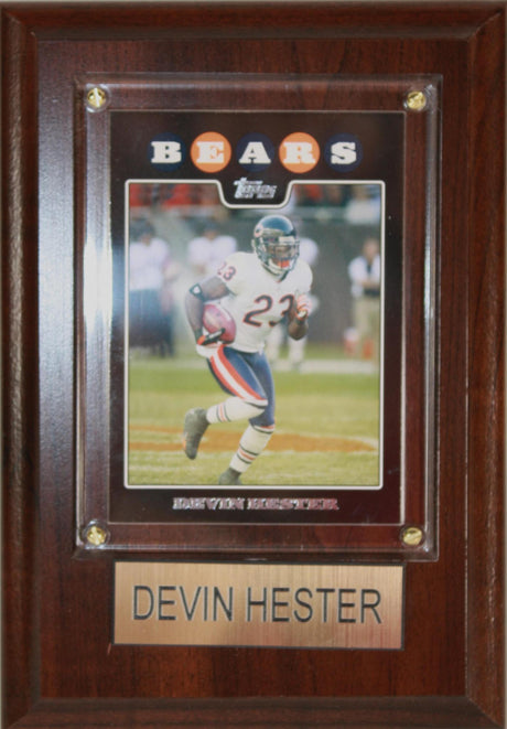 Devin Hester 4x6 Plaque