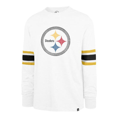 Steelers Men's '47 Double Header Long Sleeve T-Shirt