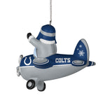 Colts Santa Airplane Ornament Pro Football Hall of Fame