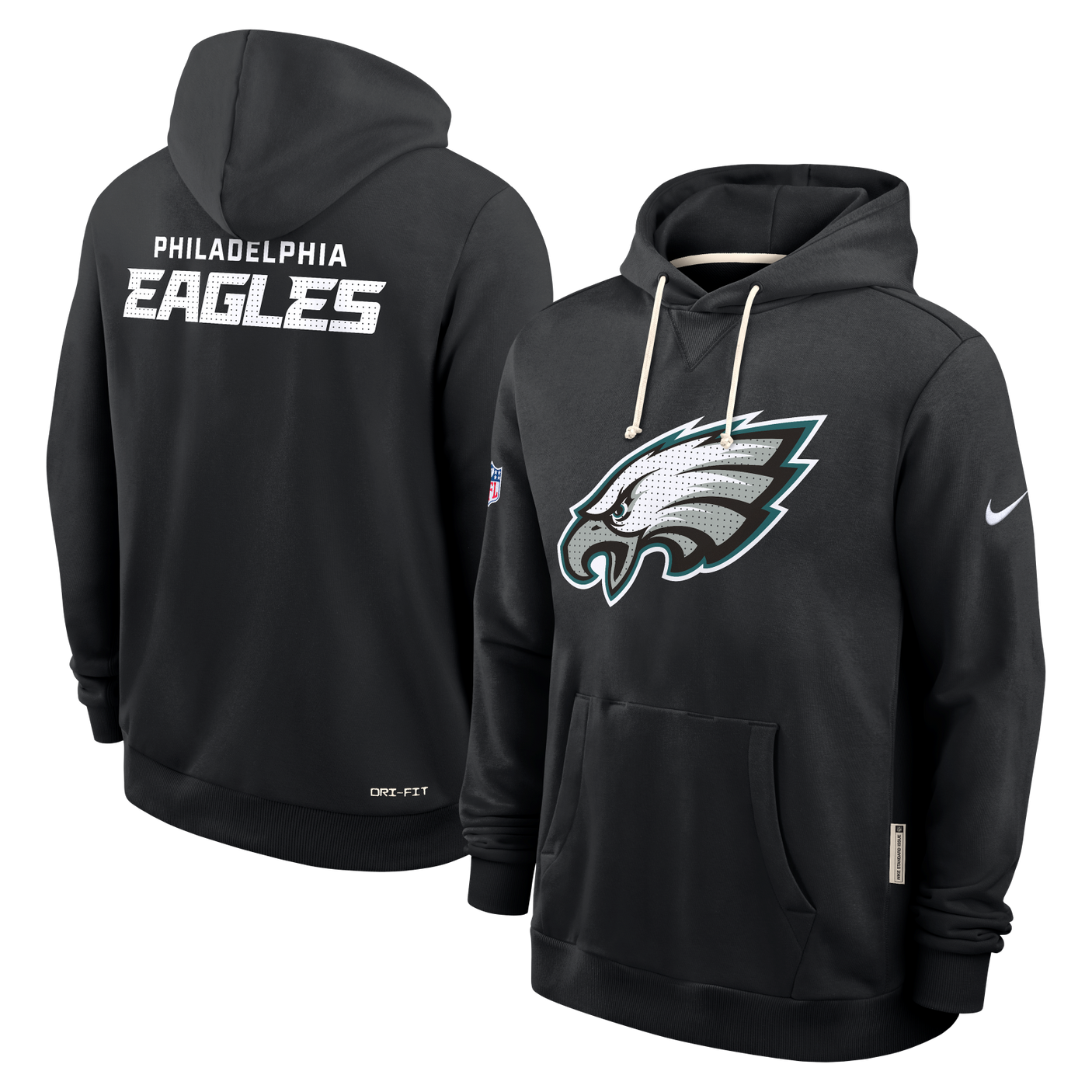 Eagles 2025 Nike Men's Sideline DRI-Fit Hoodie