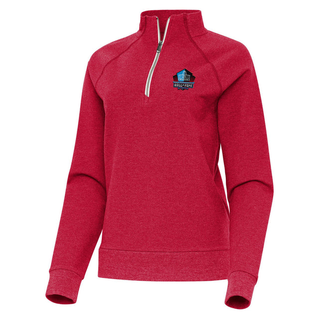 Hall of Fame 2025 Antigua Women's Overtime 1/4 Zip Pullover