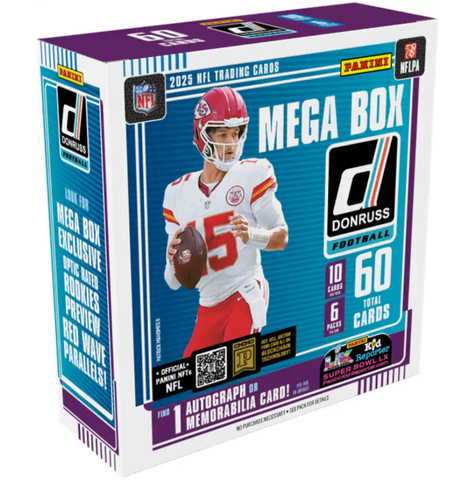 2025 Panini Donruss Football Mega Box