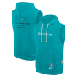 Dolphins 2026 Nike Men's Dri-Fit Sleeveless Fleece Hoodie