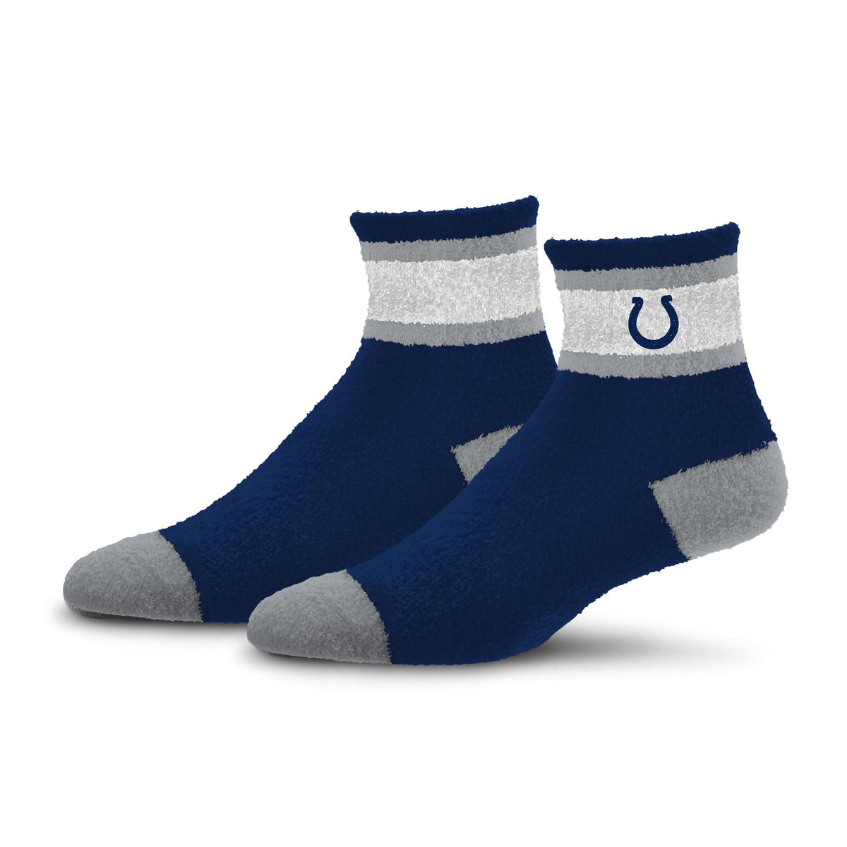 Colts 2026 Team Cuff Stripe Cozy Sleep Socks Pro Football Hall of Fame