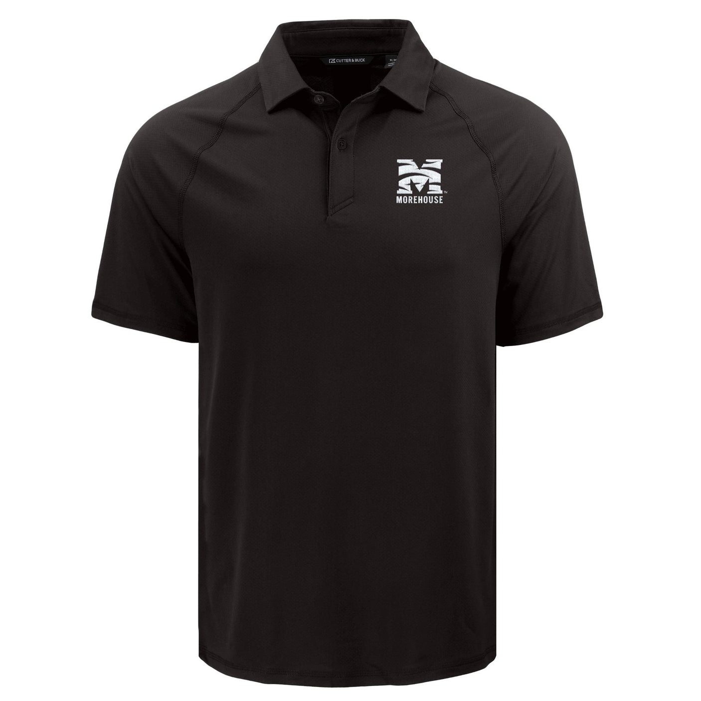 HBCU Cutter & Buck Men's Big & Tall Prospect Recycled Featherlight Stretch Polo
