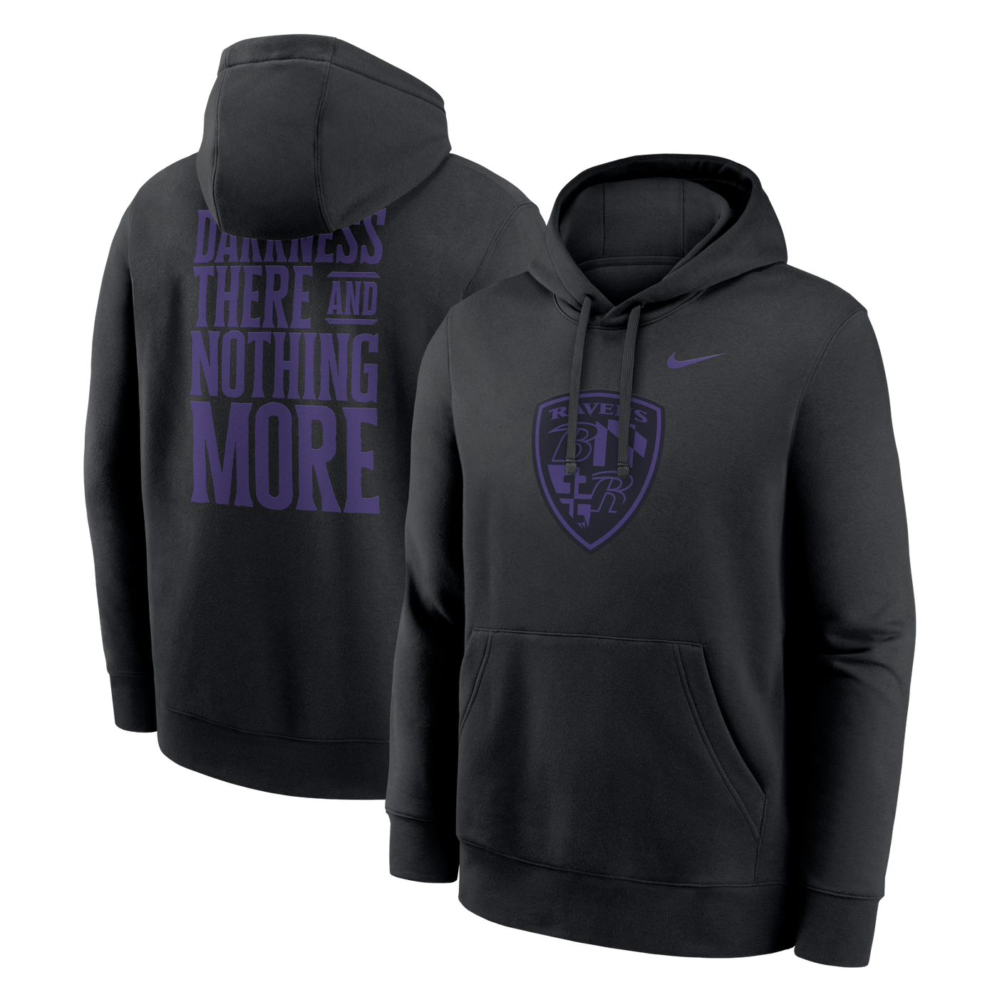 Ravens 2026 Nike Men's Backfield Disruptor Hoodie