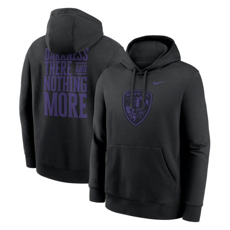 Ravens 2026 Nike Men's Backfield Disruptor Hoodie