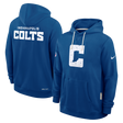 Colts 2025 Nike Men's Sideline DRI-Fit Hoodie