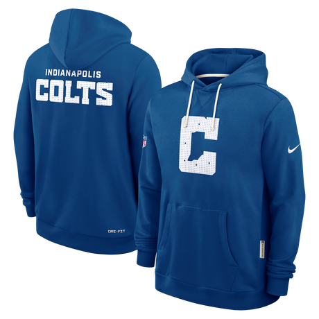 Colts 2025 Nike Men's Sideline DRI-Fit Hoodie