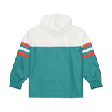 Dolphins 2026 Mitchell & Ness Men's Head Coach Lightweight Anorak Windbreaker Pro Football Hall of Fame