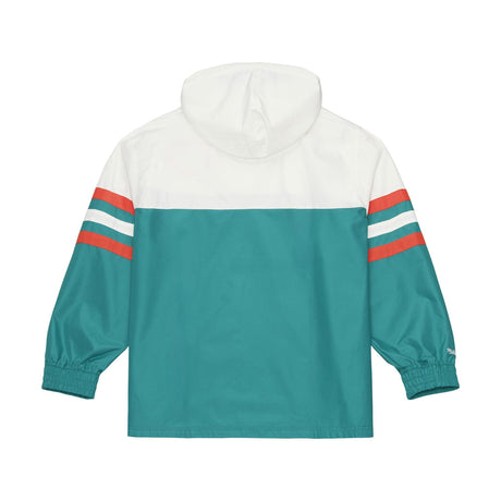 Dolphins 2026 Mitchell & Ness Men's Head Coach Lightweight Anorak Windbreaker Pro Football Hall of Fame