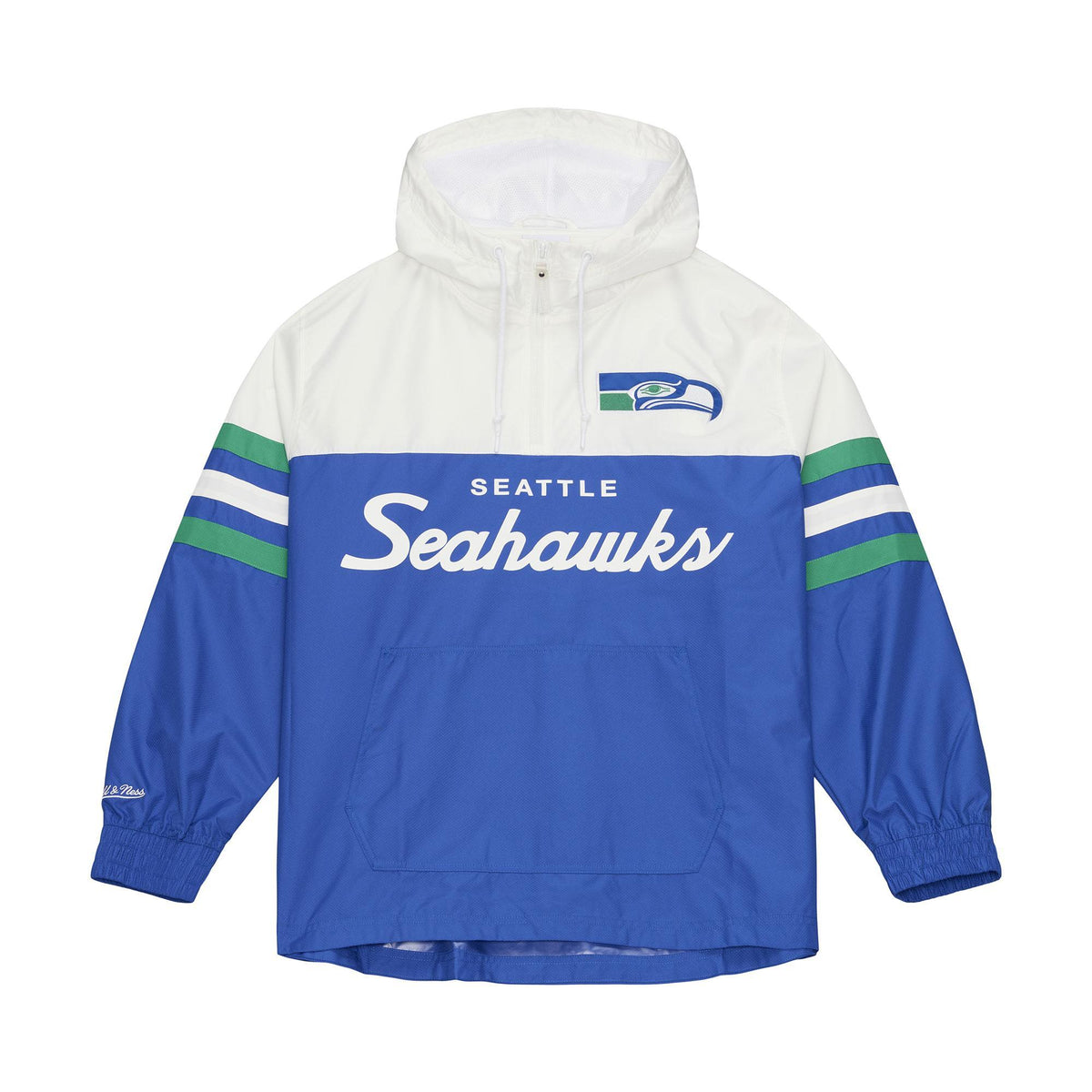 Seahawks 2026 Mitchell & Ness Men's Head Coach Lightweight Anorak Windbreaker Pro Football Hall of Fame