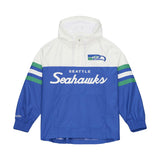 Seahawks 2026 Mitchell & Ness Men's Head Coach Lightweight Anorak Windbreaker Pro Football Hall of Fame