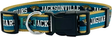 Jaguars Pets First Satin Dog Collar Pro Football Hall of Fame