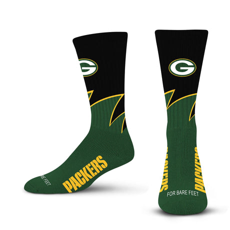 Packers 2025 Black Wave Sock