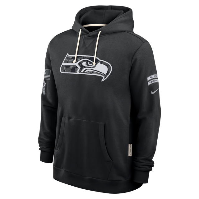 Seahawks 2026 Nike Men's Salute to Service Hoodie Pro Football Hall of Fame