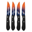 Broncos 4-Piece Steak Knife Set