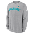 Dolphins 2024 Nike Men's Club Crewneck