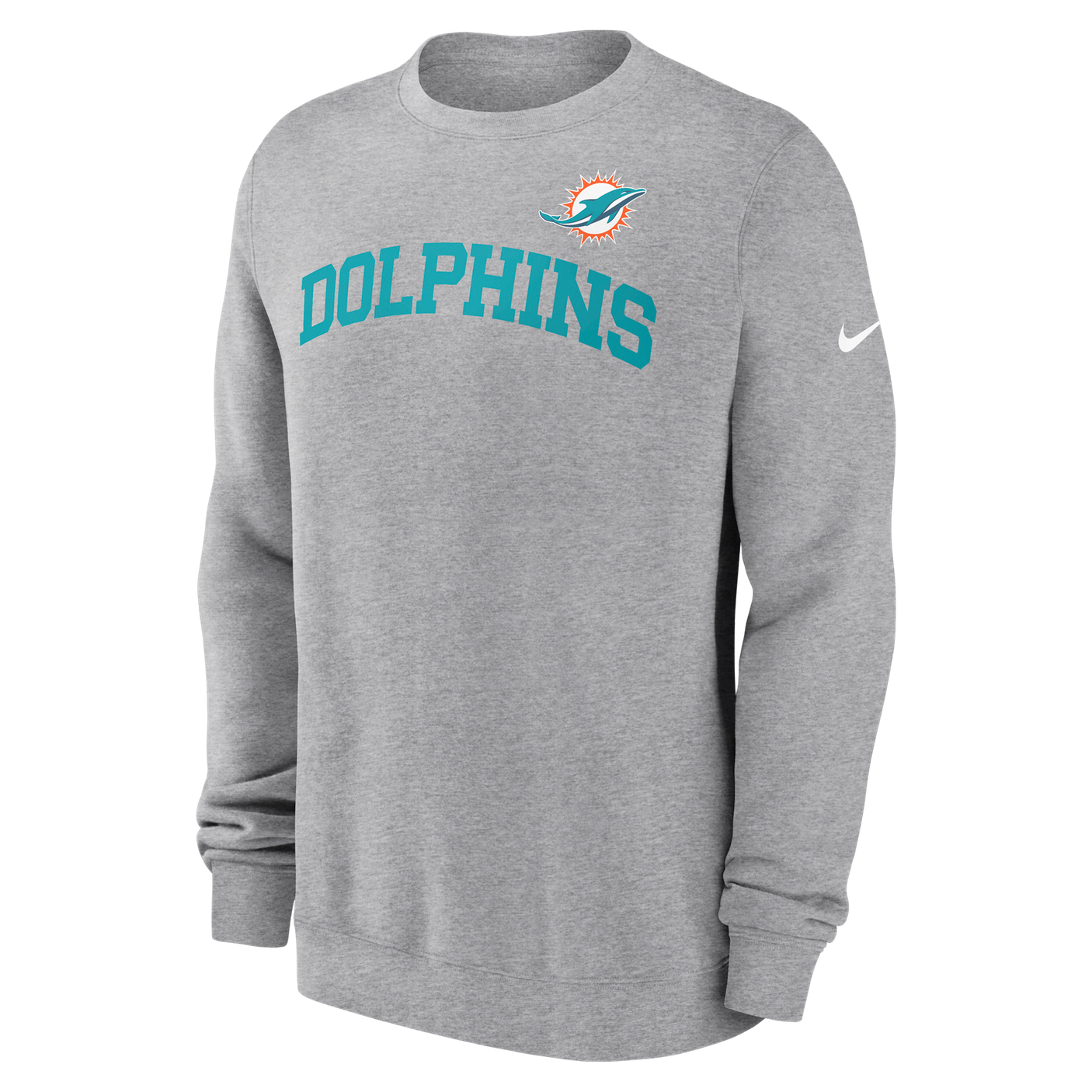 Dolphins 2024 Nike Men's Club Crewneck