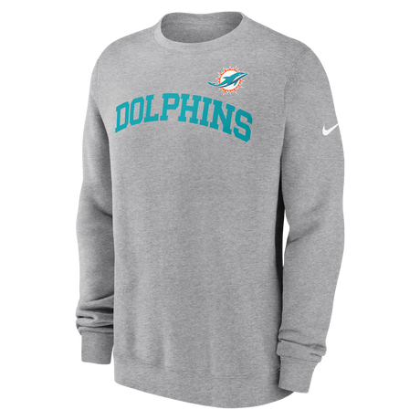 Dolphins 2024 Nike Men's Club Crewneck