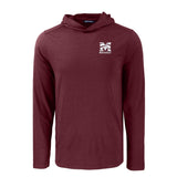 HBCU Cutter & Buck Men's Coastline Recycled Double Peached Hooded Pullover
