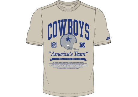 Cowboys 2026 Nike Men's Rewind 2-Hit Essential T-Shirt Pro Football Hall of Fame