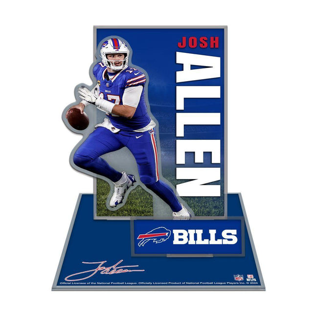 Bills Josh Allen 3D Collector Stand