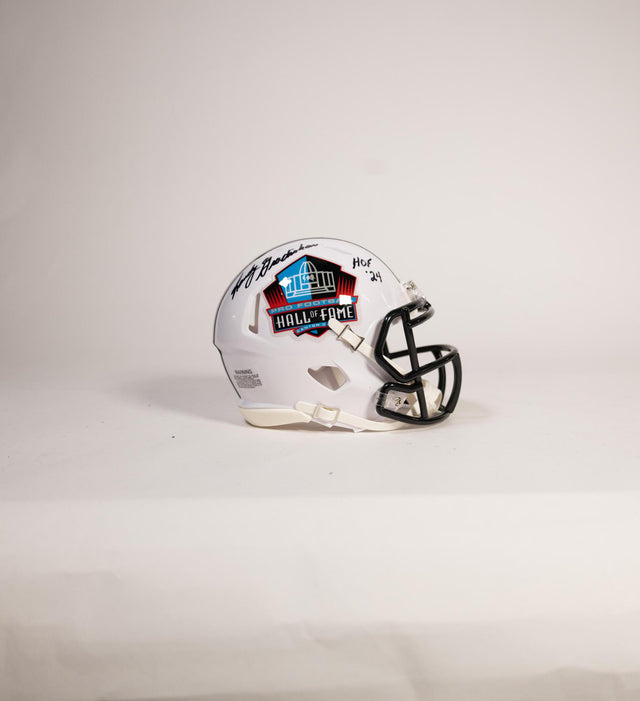 Randy Gradishar Autographed Hall of Fame White Mini Helmet