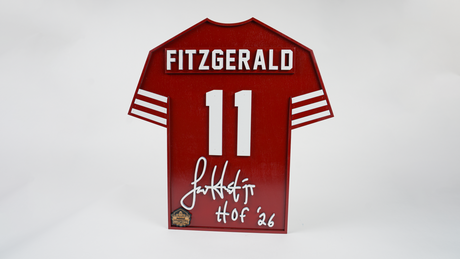 Larry Fitzgerald Class of 2026 Wood Jersey 3D Sign - DS